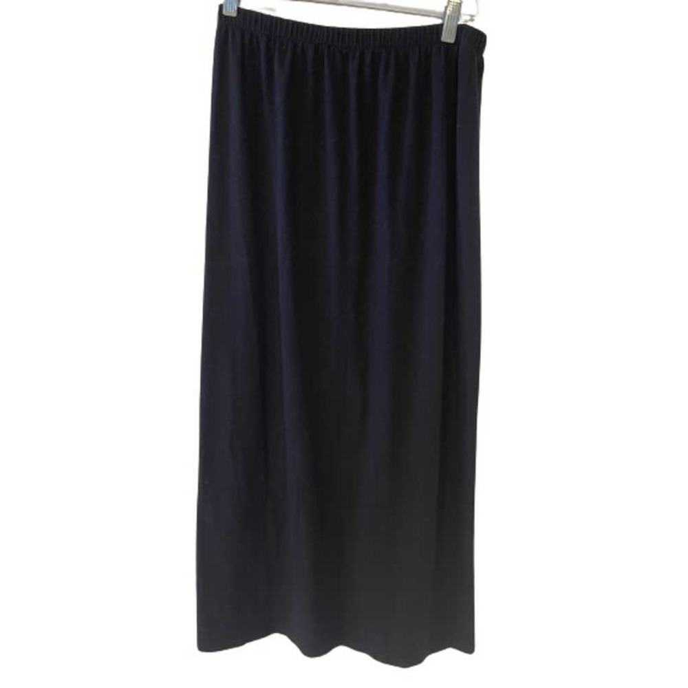 Nanello Black Long Skirt Small